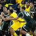 Michigan State junior Keith Appling and Michigan sophomore Trey Burke compete for a loose ball on Sunday, Mar. 3. Daniel Brenner I AnnArbor.com